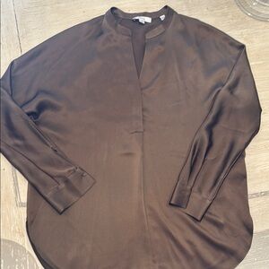 Vince Brown Blouse